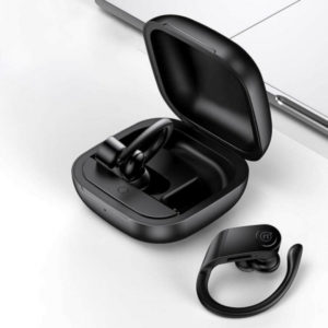 USAMS earphones US-YI001 με θήκη φόρτισης, True Wireless, λευκά | Αξεσουάρ κινητών | elabstore.gr