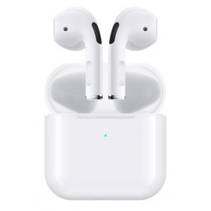 USAMS earphones US-YY001 με θήκη φόρτισης, True Wireless, λευκά | Αξεσουάρ κινητών | elabstore.gr