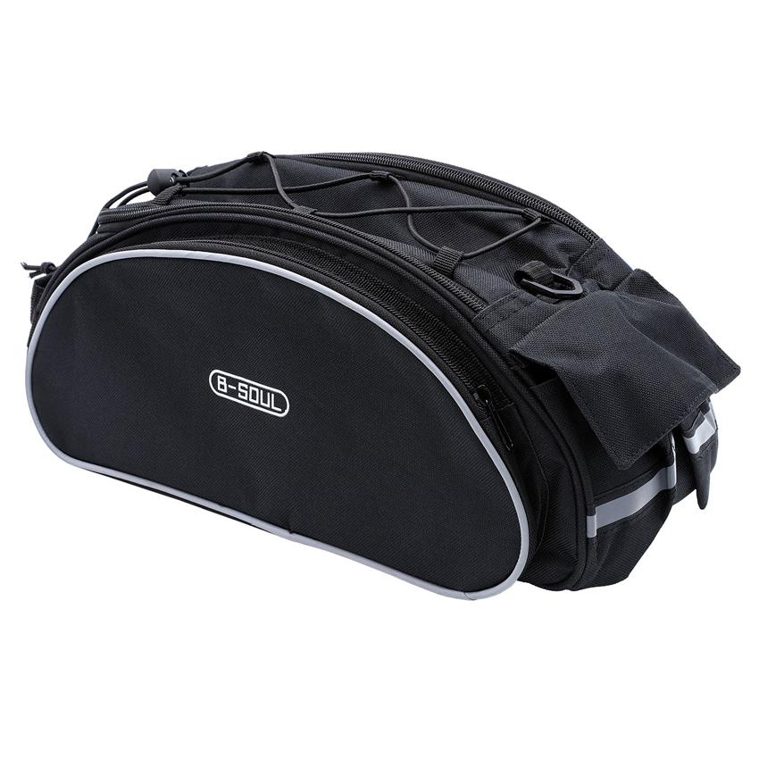 Τσάντα σχάρας ποδήλατου BIKE-0011, μαύρη | eLabstore.gr Τσάντα σχάρας ποδήλατου BIKE-0011, μαύρη | Gadgets - Αξεσουάρ | elabstore.gr