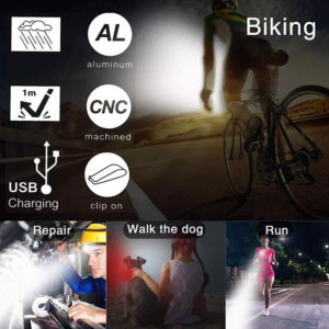 LED φωτισμός ποδηλάτου BIKE-0025, επαναφορτιζόμενος, 40LM | Gadgets - Αξεσουάρ | elabstore.gr