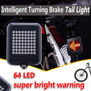 Έξυπνος οπίσθιος φωτισμός ποδηλάτου BIKE-0034, LED, μπαταρία, USB, μαύρο | Gadgets - Αξεσουάρ | elabstore.gr