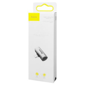 BASEUS αντάπτορας USB Type-C σε 2x USB Type-C CAL46-S1, γκρι | Αξεσουάρ κινητών | elabstore.gr