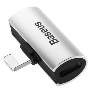 BASEUS αντάπτορας USB Type-C σε 2x USB Type-C CAL46-S1, γκρι | Αξεσουάρ κινητών | elabstore.gr