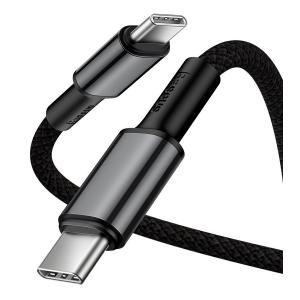 BASEUS καλώδιο USB Type-C CATGD-01, 5A 100W, 1m, μαύρο | Αξεσουάρ κινητών | elabstore.gr