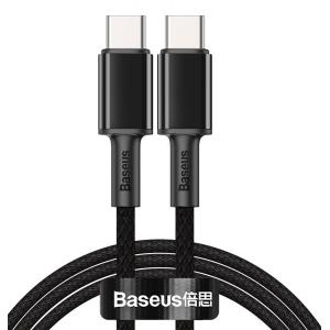 BASEUS καλώδιο USB Type-C CATGD-01, 5A 100W, 1m, μαύρο | Αξεσουάρ κινητών | elabstore.gr