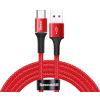 BASEUS καλώδιο USB σε USB Type-C CATGH-H09, LED, 5A 40W, 2m, κόκκινο | Αξεσουάρ κινητών | elabstore.gr