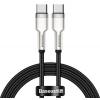 BASEUS καλώδιο USB Type-C CATJK-C01, 5A 100W, 1m, μπεζ | Αξεσουάρ κινητών | elabstore.gr