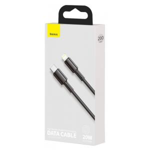 BASEUS καλώδιο USB Type-C σε Lightning CATLGD-A01, 20W, 2m, μαύρο | eLabstore.gr BASEUS καλώδιο USB Type-C σε Lightning CATLGD-A01, 20W, 2m, μαύρο | Αξεσουάρ κινητών | elabstore.gr