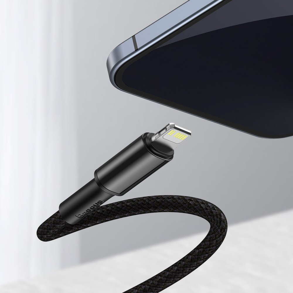 BASEUS καλώδιο USB Type-C σε Lightning CATLGD-A01, 20W, 2m, μαύρο | eLabstore.gr BASEUS καλώδιο USB Type-C σε Lightning CATLGD-A01, 20W, 2m, μαύρο | Αξεσουάρ κινητών | elabstore.gr