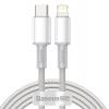 BASEUS καλώδιο USB Type-C σε Lightning CATLGD-A02, 20W, 2m, λευκό | Αξεσουάρ κινητών | elabstore.gr
