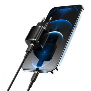 USAMS φορτιστής τοίχου US-CC124, USB Τype-C, 20W, μαύρος | Αξεσουάρ κινητών | elabstore.gr