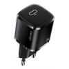 USAMS φορτιστής τοίχου US-CC124, USB Τype-C, 20W, μαύρος | Αξεσουάρ κινητών | elabstore.gr