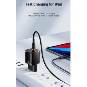 USAMS φορτιστής τοίχου US-CC124, USB Τype-C, 20W, μαύρος | Αξεσουάρ κινητών | elabstore.gr
