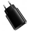 USAMS φορτιστής τοίχου US-CC131, 1x type-C, PD3.0 20W 3A, μαύρος | Αξεσουάρ κινητών | elabstore.gr