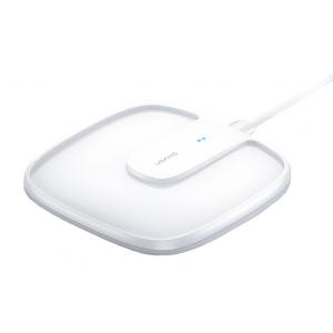 USAMS ασύρματος φορτιστής US-CD153, 15W, fast charge, λευκός | Αξεσουάρ κινητών | elabstore.gr