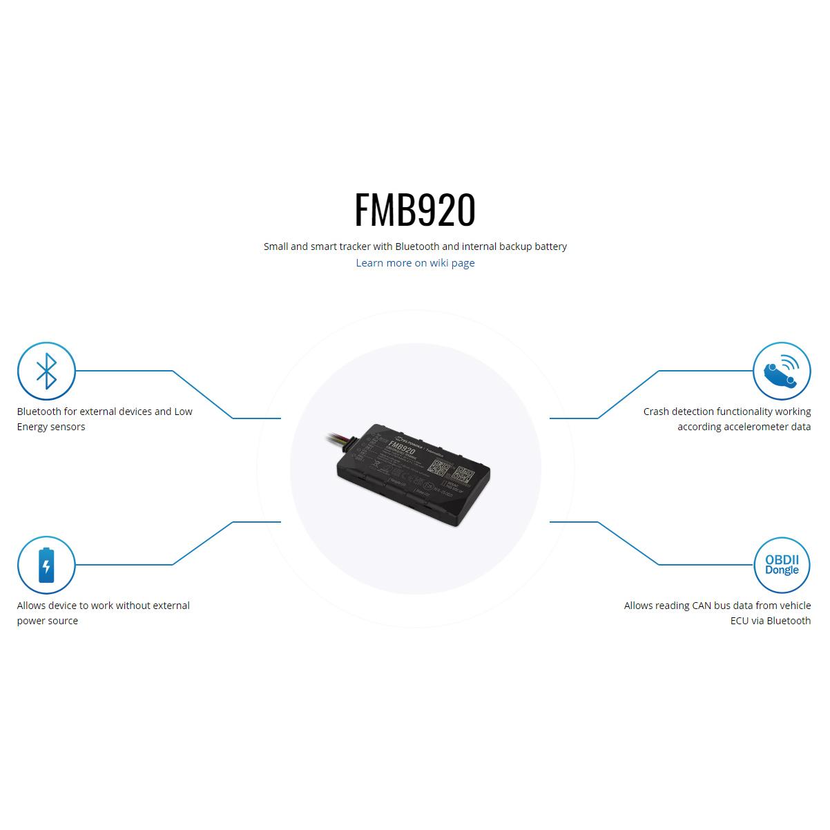 TELTONIKA GPS Tracker αυτοκινήτου FMB920AE5M01, GSM/GPRS/GNSS, Bluetooth | eLabstore.gr TELTONIKA GPS Tracker αυτοκινήτου FMB920AE5M01, GSM/GPRS/GNSS, Bluetooth | GPS | elabstore.gr