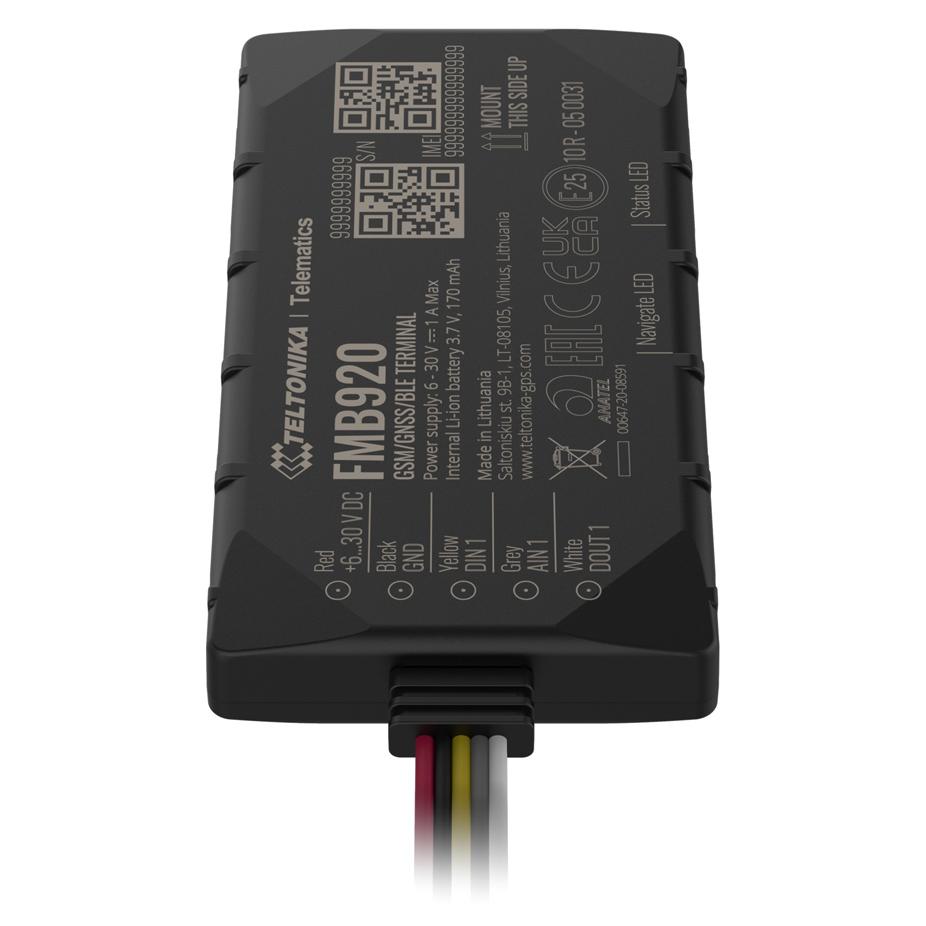 TELTONIKA GPS Tracker αυτοκινήτου FMB920AE5M01, GSM/GPRS/GNSS, Bluetooth | eLabstore.gr TELTONIKA GPS Tracker αυτοκινήτου FMB920AE5M01, GSM/GPRS/GNSS, Bluetooth | GPS | elabstore.gr