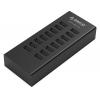 ORICO USB 2.0 Hub H1613-U2-123A-BK, 16x USB ports, μαύρο | eLabstore.gr ORICO USB 2.0 Hub H1613-U2-123A-BK, 16x USB ports, μαύρο | Συνοδευτικά PC | elabstore.gr