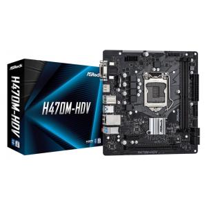 ASROCK μητρική H470M-HDV, 2x DDR4, s1200, USB 3.2, mATX | PC & Αναβάθμιση | elabstore.gr