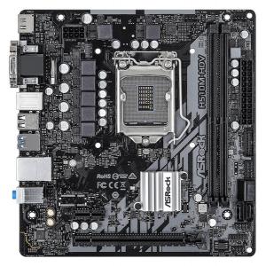 ASROCK μητρική H510M-HDV, 2x DDR4, s1200, USB 3.2, mATX | PC & Αναβάθμιση | elabstore.gr