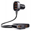 JOYROOM φορτιστής αυτοκινήτου JR-CL03, 5x USB, 6.2A, 1.5m, μαυρος | eLabstore.gr JOYROOM φορτιστής αυτοκινήτου JR-CL03, 5x USB, 6.2A, 1.5m, μαυρος | Αξεσουάρ κινητών | elabstore.gr