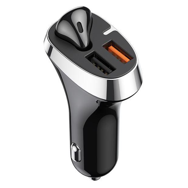 JOYROOM φορτιστής αυτοκινήτου με earphone JR-CP2, 2x USB, 28W, μαύρος | eLabstore.gr JOYROOM φορτιστής αυτοκινήτου με earphone JR-CP2, 2x USB, 28W, μαύρος | Αξεσουάρ κινητών | elabstore.gr