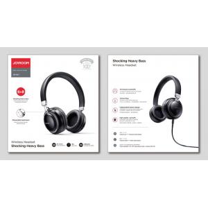 JOYROOM headphones JR-HL1, wireless & wired, BT 5.0, μαύρα | Αξεσουάρ κινητών | elabstore.gr