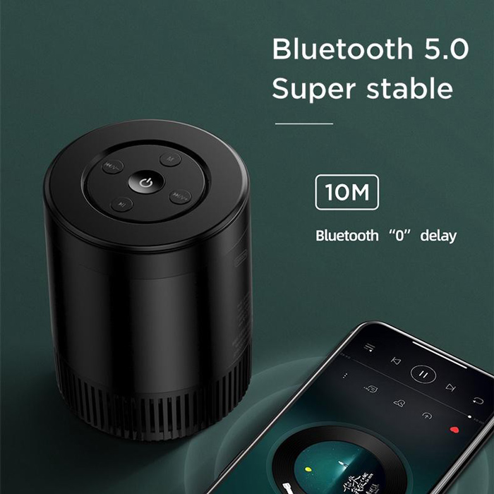 JOYROOM φορητό ηχείο JR-M09, TWS bluetooth/SD Card, 5W, 1200mAh, μαύρο | eLabstore.gr JOYROOM φορητό ηχείο JR-M09, TWS bluetooth/SD Card, 5W, 1200mAh, μαύρο | Εικόνα & Ήχος | elabstore.gr
