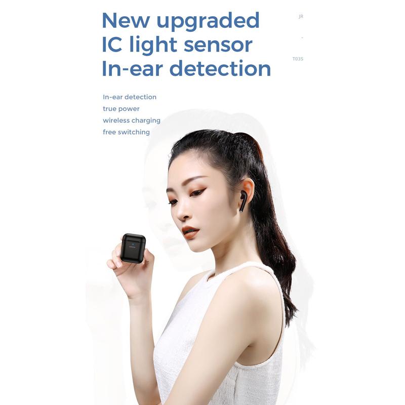 JOYROOM earphones με θήκη φόρτισης JR-T03S, true wireless, μαύρα | eLabstore.gr JOYROOM earphones με θήκη φόρτισης JR-T03S, true wireless, μαύρα | Αξεσουάρ κινητών | elabstore.gr