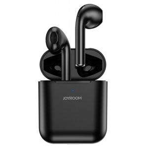 JOYROOM earphones με θήκη φόρτισης JR-T03S, true wireless, μαύρα | Αξεσουάρ κινητών | elabstore.gr
