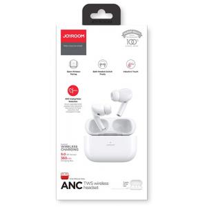 JOYROOM earphones με θήκη φόρτισης JR-T03S-PRO, true wireless, λευκά | eLabstore.gr JOYROOM earphones με θήκη φόρτισης JR-T03S-PRO, true wireless, λευκά | Αξεσουάρ κινητών | elabstore.gr