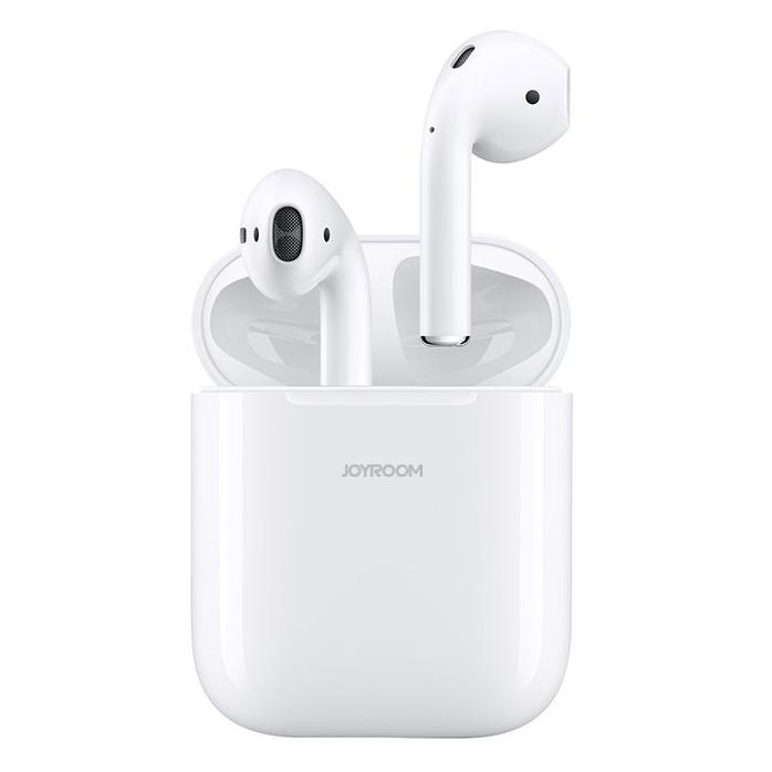 JOYROOM earphones με θήκη φόρτισης JR-T03S, true wireless, λευκά | eLabstore.gr JOYROOM earphones με θήκη φόρτισης JR-T03S, true wireless, λευκά | Αξεσουάρ κινητών | elabstore.gr