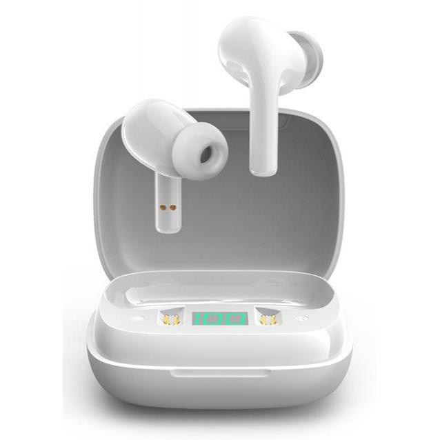 JOYROOM earphones με θήκη φόρτισης JR-TL6, true wireless, λευκά | eLabstore.gr JOYROOM earphones με θήκη φόρτισης JR-TL6, true wireless, λευκά | Αξεσουάρ κινητών | elabstore.gr
