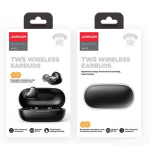 JOYROOM earphones με θήκη φόρτισης JR-TL7, true wireless, μαύρα | eLabstore.gr JOYROOM earphones με θήκη φόρτισης JR-TL7, true wireless, μαύρα | Αξεσουάρ κινητών | elabstore.gr