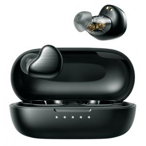 JOYROOM earphones με θήκη φόρτισης JR-TL7, true wireless, μαύρα | Αξεσουάρ κινητών | elabstore.gr