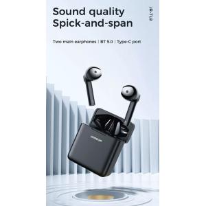 JOYROOM earphones με θήκη φόρτισης JR-TL8, true wireless, μαύρα | eLabstore.gr JOYROOM earphones με θήκη φόρτισης JR-TL8, true wireless, μαύρα | Αξεσουάρ κινητών | elabstore.gr