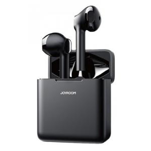 JOYROOM earphones με θήκη φόρτισης JR-TL8, true wireless, μαύρα | Αξεσουάρ κινητών | elabstore.gr