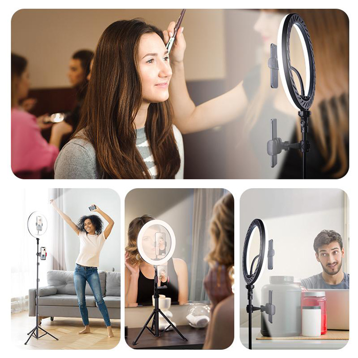 JOYROOM φωτιστικό δαχτυλίδι με ρυθμιζόμενο τρίποδα JR-ZS228, 12”, μαύρο | eLabstore.gr JOYROOM φωτιστικό δαχτυλίδι με ρυθμιζόμενο τρίποδα JR-ZS228, 12”, μαύρο | Αξεσουάρ κινητών | elabstore.gr
