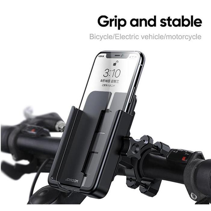 JOYROOM βάση ποδηλάτου για smartphone JR-ZS252, μεταλλική, μαύρη | eLabstore.gr JOYROOM βάση ποδηλάτου για smartphone JR-ZS252, μεταλλική, μαύρη | Gadgets - Αξεσουάρ | elabstore.gr