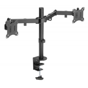 BRATECK βάση γραφείου LDT42-C024, για 2 οθόνες 17"-32", 8kg | Αναλώσιμα - Είδη Γραφείου | elabstore.gr