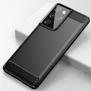 POWERTECH θήκη Carbon Flex MOB-1592 για Samsung Galaxy S21 5G, μαύρη | Αξεσουάρ κινητών | elabstore.gr