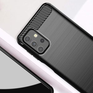 POWERTECH θήκη Carbon Flex MOB-1593 για Samsung Galaxy A32 5G, μαύρη | Αξεσουάρ κινητών | elabstore.gr