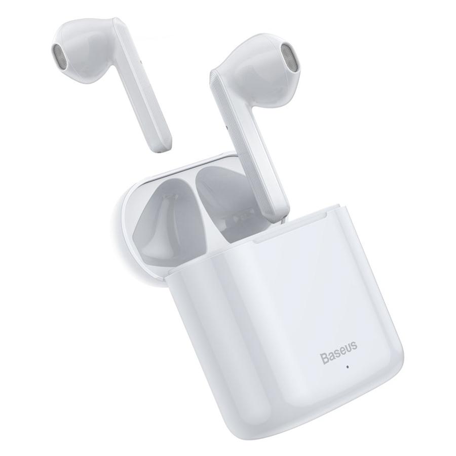 BASEUS earphones ENCOK W09, true wireless, με θήκη φόρτισης, λευκά | eLabstore.gr BASEUS earphones ENCOK W09, true wireless, με θήκη φόρτισης, λευκά | Αξεσουάρ κινητών | elabstore.gr