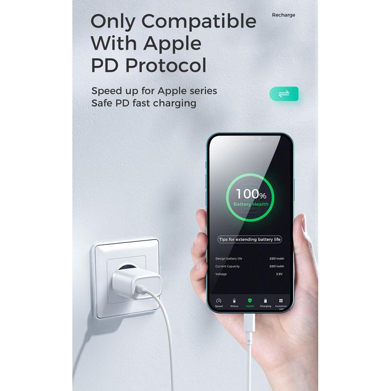 JOYROOM φορτιστής τοίχου NRT-DY139E, USB Type-C, 20W, PD 3.0, λευκός | eLabstore.gr JOYROOM φορτιστής τοίχου NRT-DY139E, USB Type-C, 20W, PD 3.0, λευκός | Αξεσουάρ κινητών | elabstore.gr