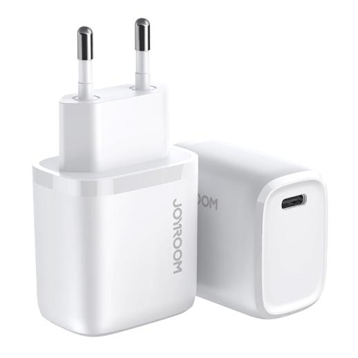 JOYROOM φορτιστής τοίχου NRT-DY139E, USB Type-C, 20W, PD 3.0, λευκός | eLabstore.gr JOYROOM φορτιστής τοίχου NRT-DY139E, USB Type-C, 20W, PD 3.0, λευκός | Αξεσουάρ κινητών | elabstore.gr