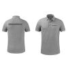 ROCKROSE t-shirt με γιακά τύπου Polo RMS02, γκρι, XL | Διαφημιστικό Υλικό | elabstore.gr