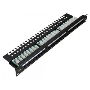 PULSAR patch panel για rack RP-U24V6, 24-port, UTP Cat 6, 1U | Εξοπλισμός IT | elabstore.gr