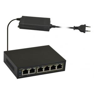 PULSAR PoE Ethernet Switch S64, 6x ports 10/100Mb/s | eLabstore.gr PULSAR PoE Ethernet Switch S64, 6x ports 10/100Mb/s | Κλειστό Κύκλωμα CCTV | elabstore.gr