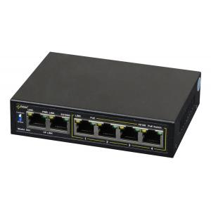 PULSAR PoE Ethernet Switch S64, 6x ports 10/100Mb/s | Κλειστό Κύκλωμα CCTV | elabstore.gr