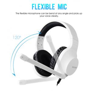 SADES Gaming Headset Spirits SA-721, multiplatform, 3.5mm, λευκό | Συνοδευτικά PC | elabstore.gr